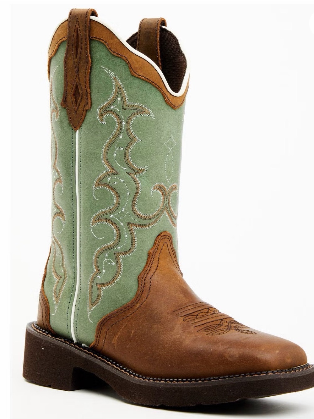 JUSTIN WOMEN'S RAYA PERFORMANCE WESTERN BOOTS - BROAD SQUARE TOE